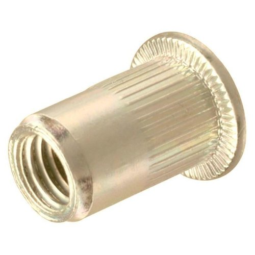 FlatHead Zinc Plated Rivet Nuts - Metric Threaded Steel Fasteners