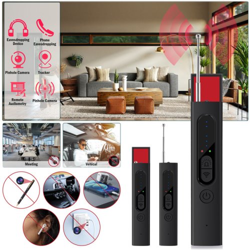 Hidden Device Detector for RF and GPS Anti-Spy Camera Signal US