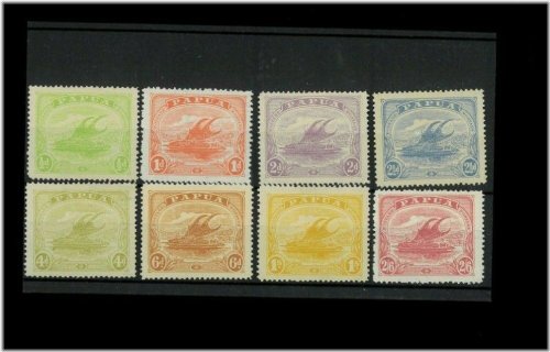 Colonial Papua Stamp Set