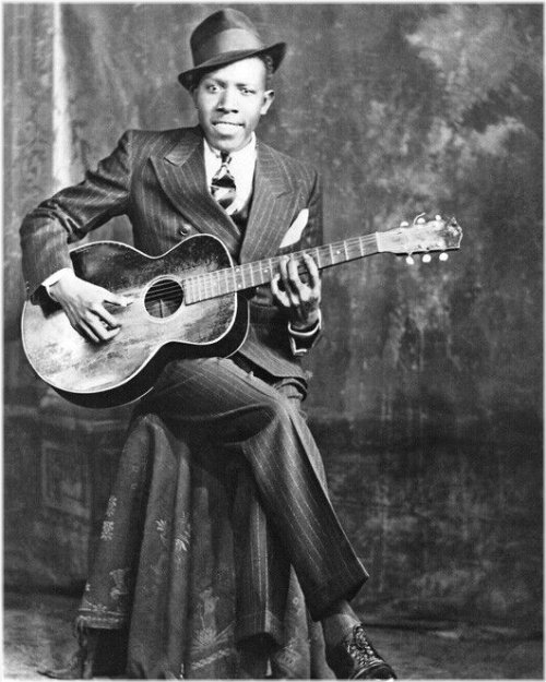 Blues Legend: Robert Johnson 8x10 Glossy Photograph