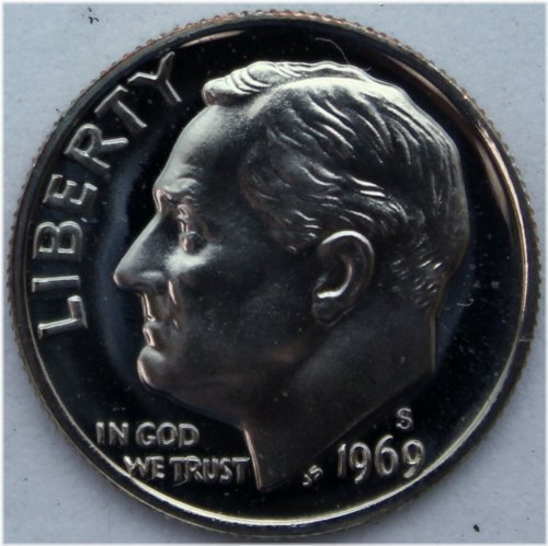 Silver Proof Roosevelt Dime