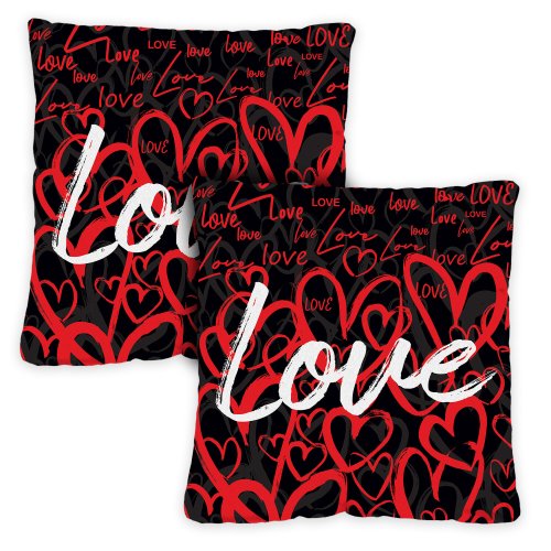Love Hearts Pillow Set