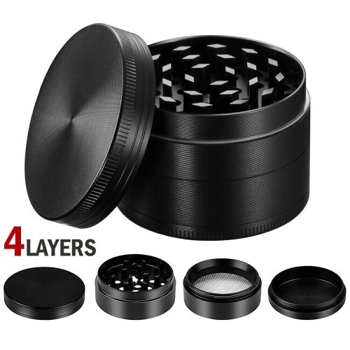 Black Metal Herb Grinder