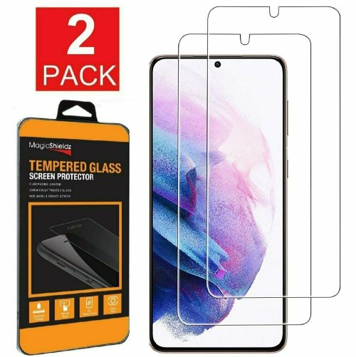 CrystalShield Duo: Tempered Glass Screen Protectors for Samsung Galaxy S21/S21 Plus FE