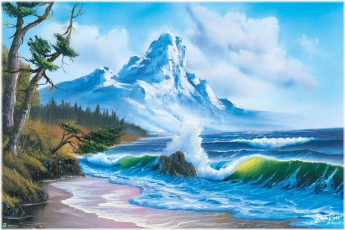 Tranquil Seas Poster