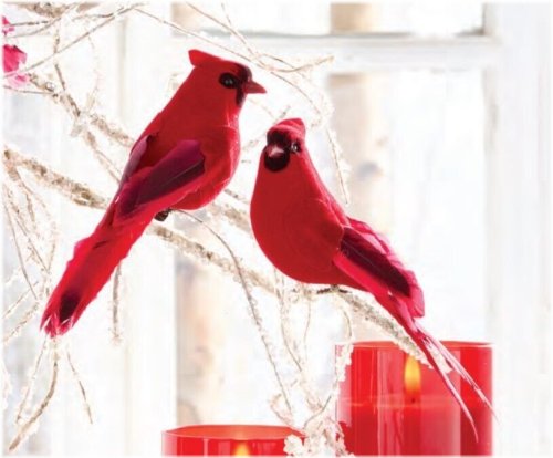 Cardinal Clip-On Ornaments