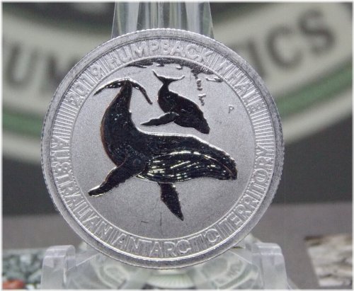 Humpback Platinum Bullion Coin