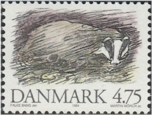 European Badger Stamp Collection