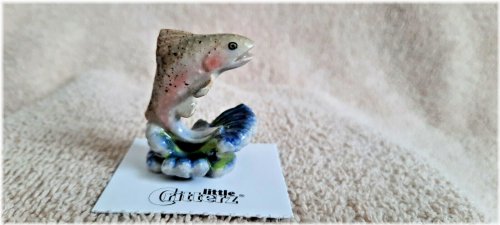 Trout "Angler" Miniature Figurine