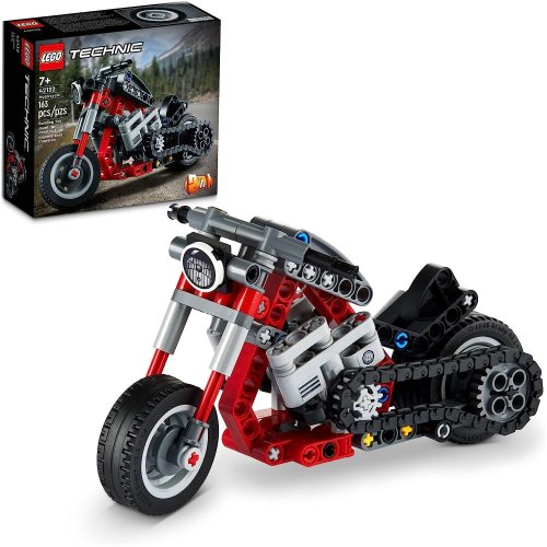 Lego Technic Motorcycle 2-in-1 Model Building Set