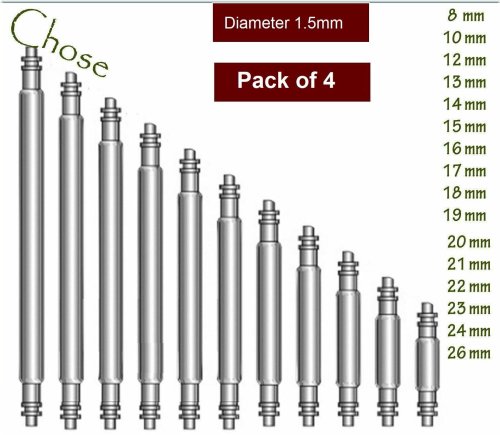 Stainless Steel Spring Bar Set for Wristwatches