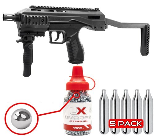 TAC .177 Cal Air Pistol Carbine Kit