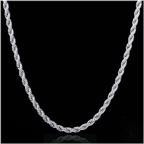 Argento Rope Chain Necklace