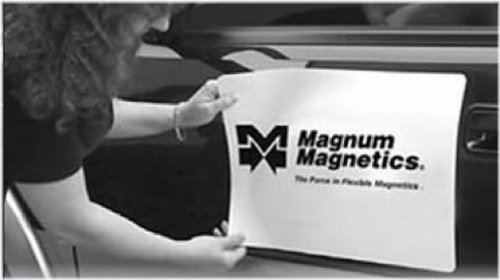 12x12 Magnetic Sign Sheet by Magnum Mag