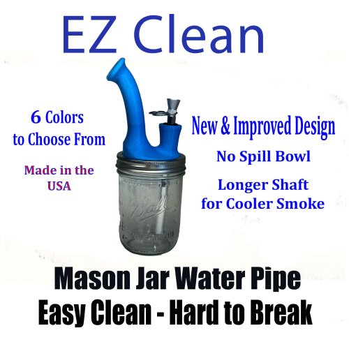 DIY Mason Jar Pipe Kit - Available in 4 Colors