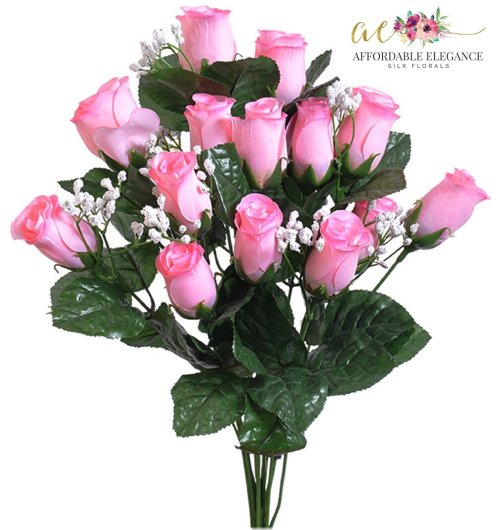 Graceful Blooms Silk Flower Arrangement