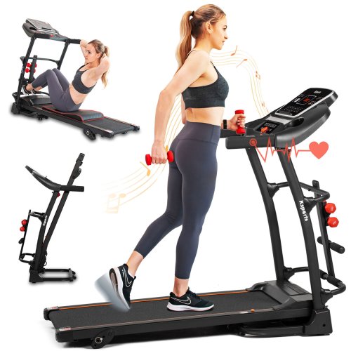 StrideMate: Foldable Bluetooth Treadmill with Fitness Tracking