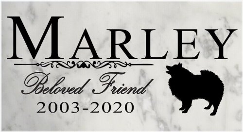 Pawprints of Love: Personalized Outdoor Stone Marker for Your Beloved Dog