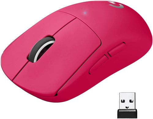 Featherlight Pink Gaming Mouse