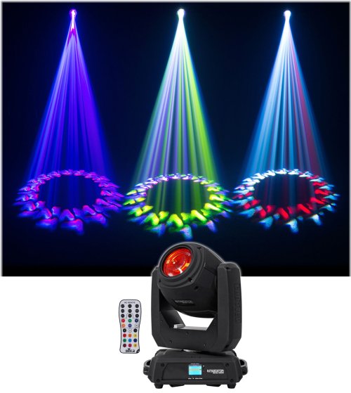 Intimidator 140SR - DMX Moving Head Beam Light for Clubs and Stages