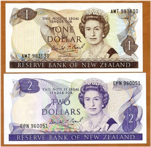 New Zealand Queen Elizabeth II Uncirculated Paper Money Set