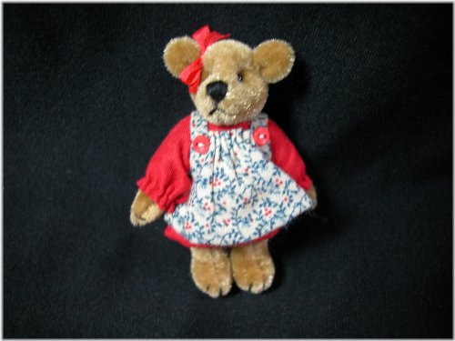 Bess Red Miniature Bear