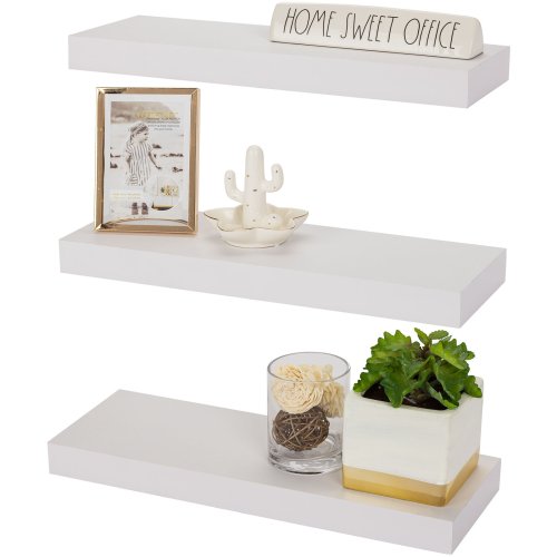 Floating Trio Wall Shelves