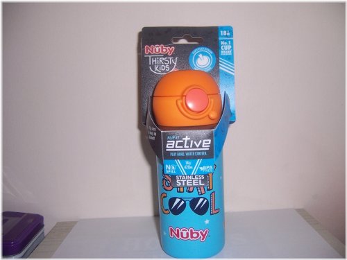 Nuby Thirsty Kids Stainless Steel Active Cup