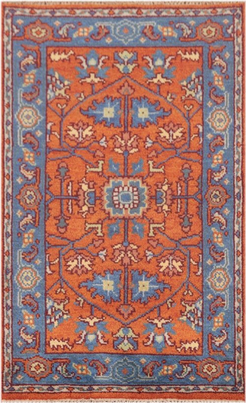 Heriz Serapi Geometric Handmade Rug