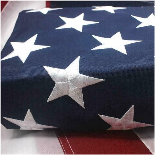 American Pride Embroidered Flag