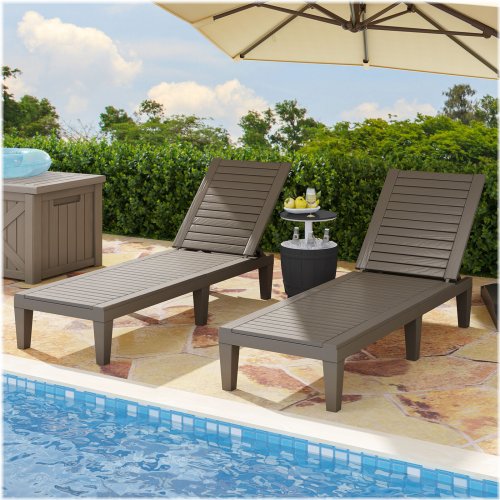 Relaxing Patio Loungers - Set of 2