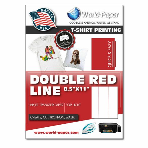 Double Red Line Heat Transfer Paper