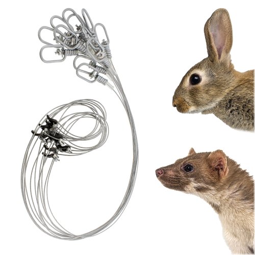 Wilderness Collection: Mink & Rabbit Snare Trap Set