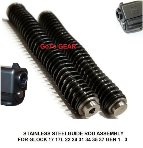 Glock Stainless Steel Recoil Guide Rod Kit