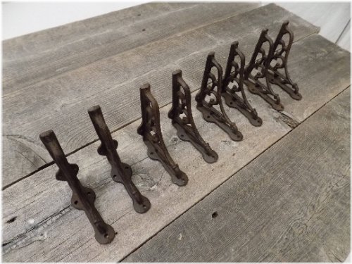 Antique Cast Iron Wall Brackets