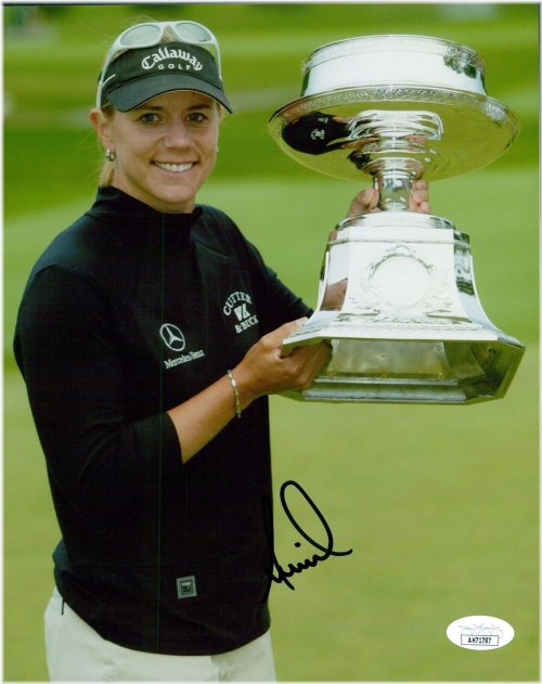 Genuine Autograph from Annika Sorenstam