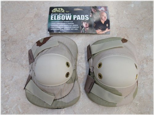 Desert Camo DCU Tactical Elbow Guards