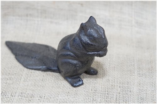 Ironwood Squirrel Door Stopper