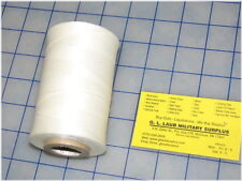 Nylon Tie Tape - White (Size C, 500 yards, 25lbs test)