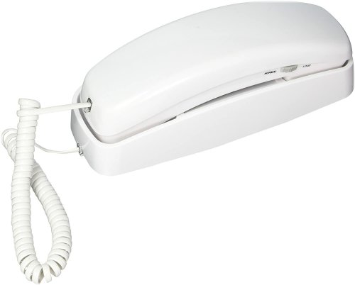 TrimLine Corded Telephone with Lighted Keypad in White