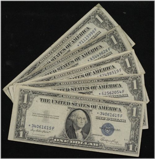 Vintage Silver Certificates Collection