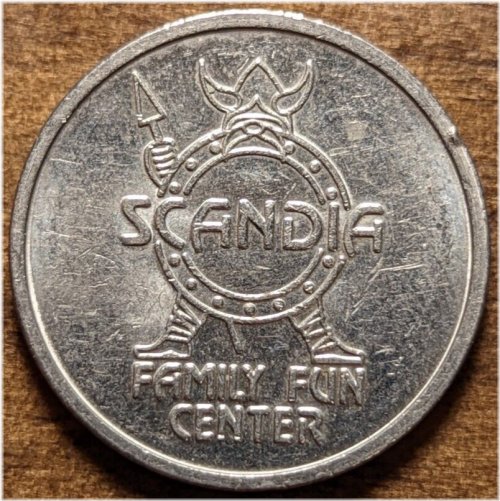 Scandia Family Centers Amusement Token