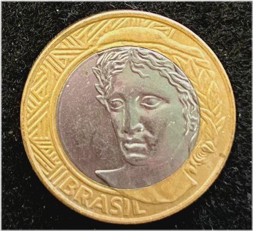 Brazilian Rial Circulated Coin