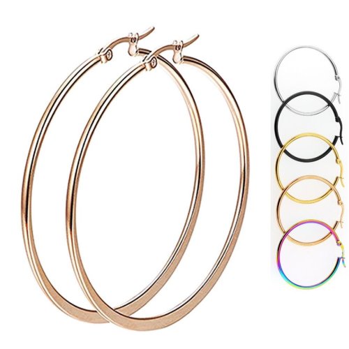 Radiant Round Hoop Earrings Collection