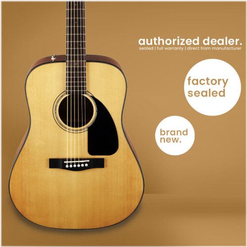 Natural Dreadnought Guitar by Fender