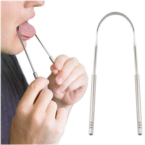 FreshBreath Stainless Tongue Scraper