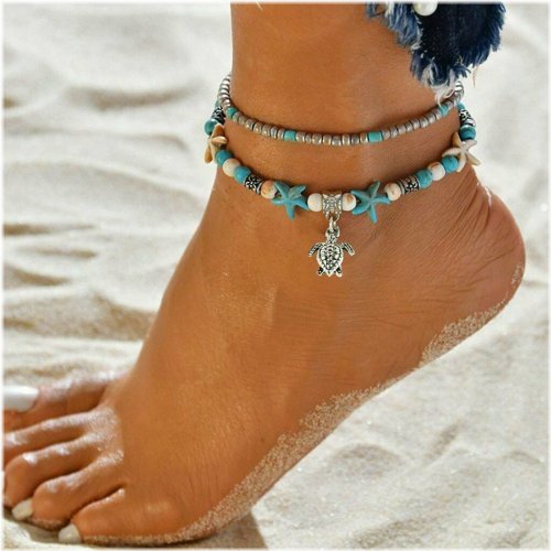 Oceanic Charm Anklets