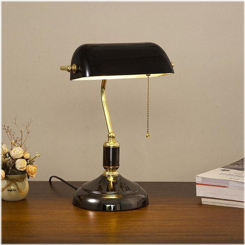 Green Shade Desk Lamp