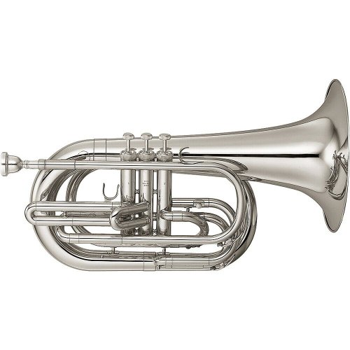 Silver Marching Baritone by Yamaha