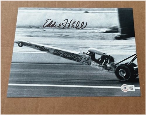 NHRA Racing Legend Autograph - Eddie Hill